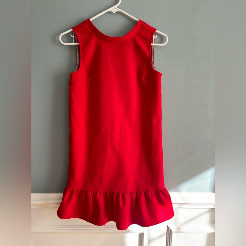 Vineyard Vines ruffle dress Girls L